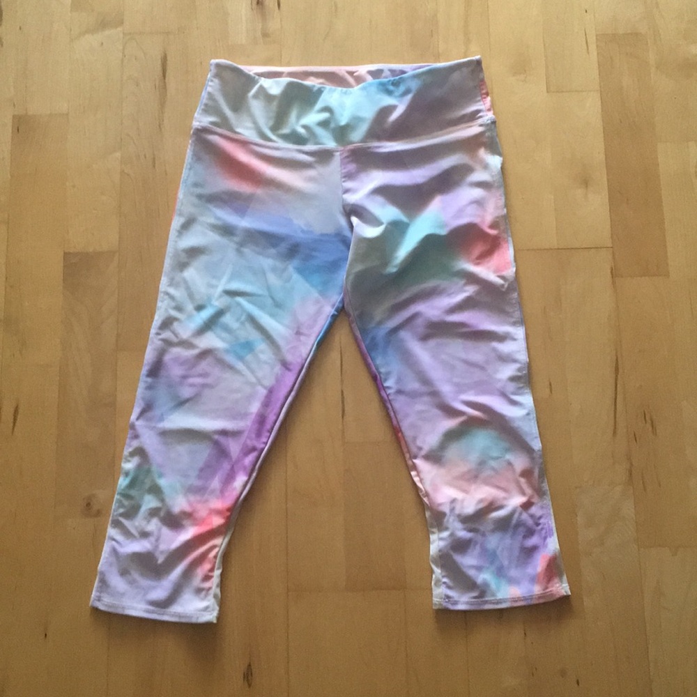 Tie Dyed Yoga Capris